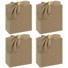 60 Pack Handmade Cloth Napkins with Fringe,Caramel Cotton Linen Napkins,Natural Soft Rustic Cotton Dinner Napkins for Wedding Party Event Table Decoration(16 * 16 Inch) view 1