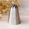 WAGLOS Cake Piping Nozzles Piping Tips C10 Large Size Piping Nozzle Cake Cream Piping Nozzle Stainless Steel 10 Teeth Close Star Cake Piping Nozzles Unique decoration view 1