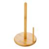 Wood Paper Towel Holder, Wooden Paper Towel Holder Countertop with Wooden Base, Kitchen Roll Holder Paper Towel Stand Countertop & Roll Organizer for Table, Free-Standing Kitchen Roll Holder view 1
