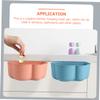 Amosfun 3pcs Hanging Kitchen Trash Can Space-Saving Under Sink Garbage Bin for Food Waste Portable Design for Home and Car Use view 4