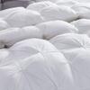 Egyptian Cotton Duvet Cover King Size, Ideal Bedding Gifts for All Occasion, 800 Thread Count 1 pc Duvet Cover,4pc Pillow Shams_Olympic Queen-White Solid view 3