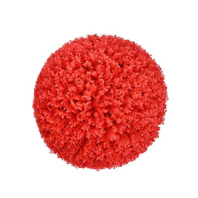 ATYUJKB Decorative Faux Greenery Fake Plants 24in, Grass Balls Decorative Decor, Garden Spheres Outdoor, Decorative Balls for Home Decor, Artificial Plant Topiary Ball Tree