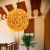 ATYUJKB Faux Foliage Garden Sphere 12in, Artificial Plant Topiary Ball Faux Boxwood, Decorative Faux Greenery Fake Plants, Garden Spheres Large Outdoor, Boxwood Balls Decorative view 2