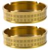 2pcs Ashtray Coffee Table Decorations Desktop Decor Outdoor Home Decor Dining Table Centerpieces Ash Holder Metal Trays Ash Tray Office Concise view 1