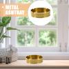 2pcs Ashtray Coffee Table Decorations Desktop Decor Outdoor Home Decor Dining Table Centerpieces Ash Holder Metal Trays Ash Tray Office Concise view 4