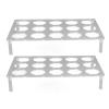2 Set 15 Slots Flat Countertop Coffee Pod Holder, Coffee Pod Holder, Acrylic Coffee Pod Storage Holder Coffee Capsule Storage Tray Coffee Pod Storage Container for Coffee Bar, Coffee Capsule Storage view 3