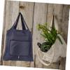 Ciieeo 2pcs Portable Oxford Shopping Tote Bags Grocery Storage Pouches for Beach Travel and Everyday Use view 4