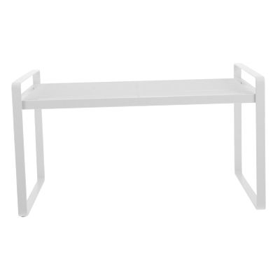 Cabilock Wrought Iron Desktop Storage Rack Layered Shelf Bowl Pot Storage Kitchen Shelf for Home