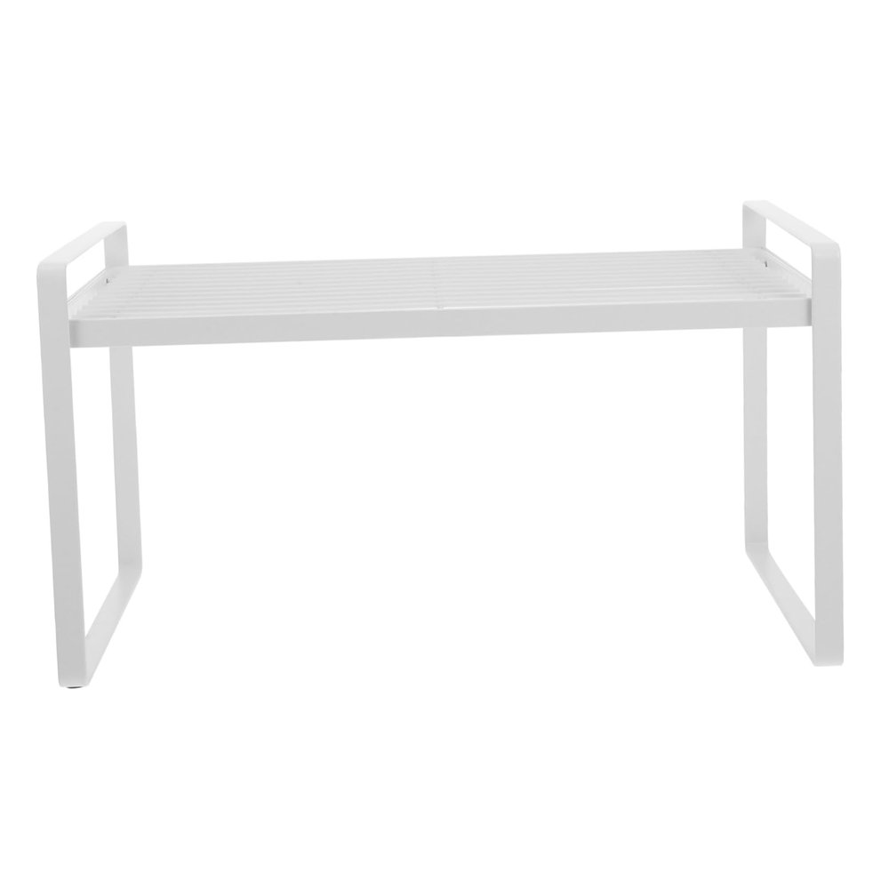 Cabilock Wrought Iron Desktop Storage Rack Layered Shelf Bowl Pot Storage Kitchen Shelf for Home