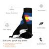 VALBEL Colorado Waving Flag Lightweight Bath Towel 31.5"X63" Quick Dry High Absorbent Microfiber Absorbent Bath Towel for Shower view 3
