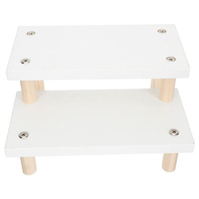 Holibanna Step Type Display Stand Material Ornament Rack Home Office Decorative Ladder