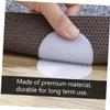 Ciieeo 120pairs Skid Resistance Bed Sheet Stickers Adhesive Retainers for Sofa Cushions and Bedding Lightweight and Portable Easy to Apply and Remove for Long-Term Use view 3