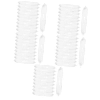 Amosfun 100pcs -Skid Sponge Covers for Clothes Hangers Lightweight Clothing Protector Sleeves No Trace Design for Suits and