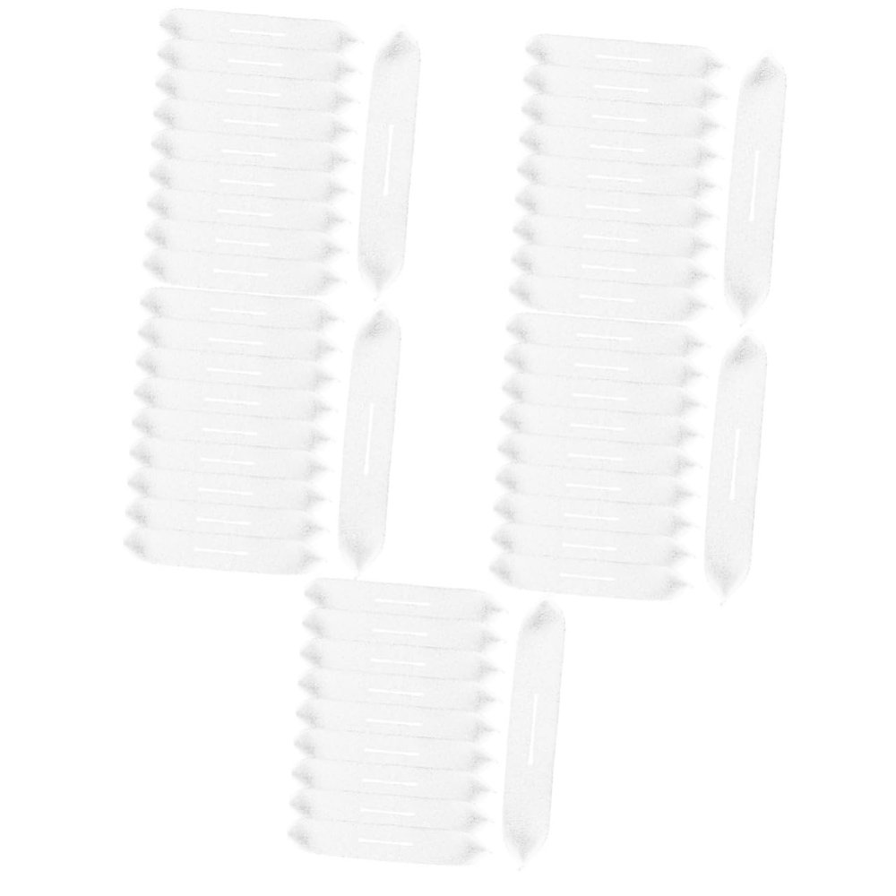 Amosfun 100pcs -Skid Sponge Covers for Clothes Hangers Lightweight Clothing Protector Sleeves No Trace Design for Suits and