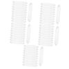 Amosfun 100pcs -Skid Sponge Covers for Clothes Hangers Lightweight Clothing Protector Sleeves No Trace Design for Suits and view 1
