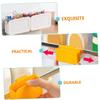 Cabilock 4sets Fridge Door Storage Box Condiment Tray for Fridge Mini Organizer Sauce Bag Organizer Pocket 2pcs*4 view 3