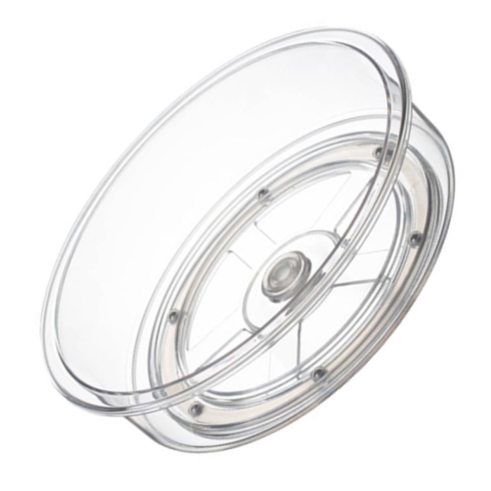 Ciieeo Mild and Pet Material Rotating Spice Plate Organizer Easy Access Spice Rack Kitchen Decor