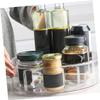 Ciieeo Mild and Pet Material Rotating Spice Plate Organizer Easy Access Spice Rack Kitchen Decor view 3