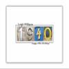 85th Birthday Guestbook Sign, 1939 Birthday Guestbook Print, Personalized Guest Book Alternative (12x16 inches) view 1
