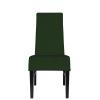 GELATU Hunter Green Floral Petals Pattern Cover for Chairs Dining Room - Water-Resistant Chair Seat Covers, Seat Covers for Dining Room Chairs view 2