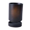 Ciieeo Ceramic Chopsticks Holder with Drain Kitchen Utensil Organizer for Spoons and Forks Stylish Black Design for Home and Restaurant Use Housewarming view 1