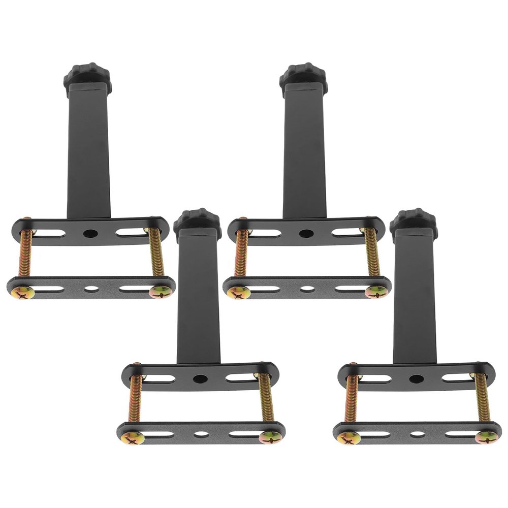 Alipis 1set Adjustable Furniture Support Legs Riser for Sofa Bed Replacement Height Adjustable Feet for Cabinets Furniture Easy Install Design