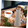 FUNOMOCYA Japanese Style Ceramic Seasoning Bottle Vintage Condiment Dispenser for Oil Vinegar and Sauce for Kitchen Restaurant Use view 3