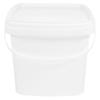 Holibanna Plastic Bucket with Lid and Handle 3L Square Water Container Portable Food Storage Pail for Camping Picnic and Outdoor Use view 1