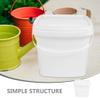 Holibanna Plastic Bucket with Lid and Handle 3L Square Water Container Portable Food Storage Pail for Camping Picnic and Outdoor Use view 2