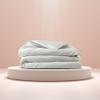 Baloo 60"x80" Cotton Duvet Cover for 15lb/20lb Weighted Blanket White Weighted Blanket Cover with 8 Ties Soft Premium  Breathable 100% Cotton & Removable Zipper Closure Duvet Cover Full/Queen Size view 1