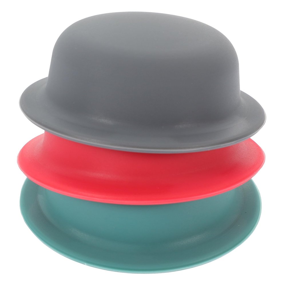 3pcs Silicone Pot Lid Knob Covers Universal Pot Pan Lids Replacement Knobs Covers Frying Pan Holding Handles for Kitchen Cookware