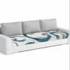 Geometric Teal Stretch Couch Sofa Cushion Covers,Sectional/Individual/L/T Shape Sofa Couch Slipcover Furniture Slip Cover with Elastic Bottom,Modern Abstract Painting Circles Gray L Size 1-PC view 1