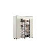 WAOCEO Shoe Rack Installation-Free Folding Shoe Rack Simple Household Doorway Dustproof Indoor Multilayer Storage Shoe Cabinet Shoe Storage Shelf (Size : Small) view 1