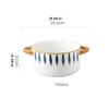 Pasta Bowls Large Salad Bowls Ceramic Salad Bowl With Cover Household Bowl Bowl Creative Rice Bowl Soup Bowl Bubble Bowl Dessert Bowl for Fruits,Salads and Vegetables (Color : G) view 2