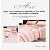 1-Piece Flat Sheet Premium Hotel Quality Luxury and Soft 500TC Long Staple Cotton Bedding Flat Sheet for Single/Twin Small Double/Full Queen King Bed ( Color : Blue , Size : 200x240cm+48x74cm x2 ) view 2