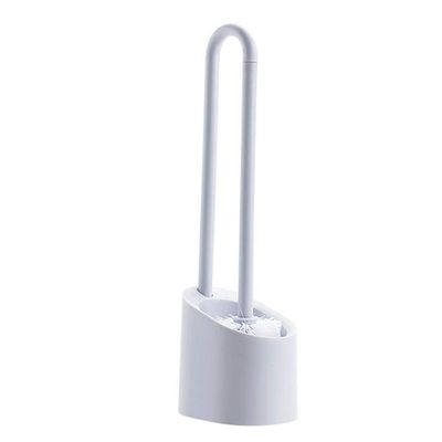 Home Magnetic Toilet Brush Set No Dead Angle Toilet Brush Household Long Handle Soft Hair Cleaning Brush Toilet Brush and Holder