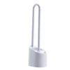 Home Magnetic Toilet Brush Set No Dead Angle Toilet Brush Household Long Handle Soft Hair Cleaning Brush Toilet Brush and Holder view 1