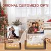Pahdecor Custom Spotify Plaque with Night Light Personalized Song Plaque with Picture Frame Customized Photo Valentines Gifts for Women Acrylic Music Sign for Couples view 4