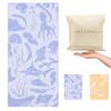 CARESSWRAP Oceanic Wonders Microfiber Beach Towels Quick Dry Towel,Travel Beach Towel for Swimming Pool, for Kids Adult,63 x 31, with A Unique Design,Includes Bag. (Lavander) view 2