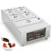 FUYAO Chocolate Melting Machine with 1-6 Pots 0~90/0~194 Digital Temp Control Pot 1000W Hot Chocolate Cream Tempering Machine, for Chocolate, Butter, Cheese, Cream, Candy view 1