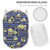 YUKILUKA Construction Vehical Truck Car Laundry Basket, Large Opening Collapsible Clothes Hampers, Laundry, Storage, Bathroom, Bedroom, Home Closet Clothes Basket, Custom 1st, 15X15X24IN view 2