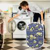 YUKILUKA Construction Vehical Truck Car Laundry Basket, Large Opening Collapsible Clothes Hampers, Laundry, Storage, Bathroom, Bedroom, Home Closet Clothes Basket, Custom 1st, 15X15X24IN view 4