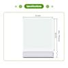 BESTEASY 12" X 16" Clear Plastic Produce Bags, Durable for Bread, Fruits, Veggies - 350 Bags/Roll (10 Rolls) view 2