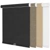 Sulugood Blackout Roller Shades for Windows Cordless Roller Blinds Linen Fabric Room Darkening Shades with Cassette Valance Thermal Insulated Window Shades for Home Door.Black,41" W x 84" H view 1