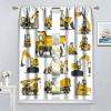 BAEKJIN Kids Truck Curtains for Boys Teens Bedroom Cartoon Construction Car Excavator Truck Bulldozer Tractor Blackout Rod Pocket Window Drapes Treatment for Living Room Home Decor W42xL84in 2 Panels view 3