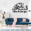 CozyNest Interiors Metal Islamic Wall Art, Ayatul Kursi, 29" x 19", Silver, Minimalist, Unframed, Wall Mount, Living Room, Bedroom, Dining Room view 2