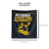 NORTHWEST NFL Pittsburgh Steelers Wall Hanging Tapestry, 34" x 40", 40 Yard Dash Legacy view 4