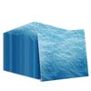 100Pcs Ocean Wave Party Napkins - 13 x 13inch Blue Paper Napkins for Beach Ocean Sea Party Birthday Baby Shower Under the Sea Beach Pool Theme Decorations view 1