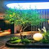 ESRADA Artificial Japanese Bell Tree, Fake Trees,Tall Fake Plants Faux Tree for Home Decor Indoor Outdoors Green 0.8m/31.5in view 1