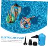 Ciieeo USB Air Pump for Inflatables Fast Inflate Deflate Nozzles for Rafts Beds and Pool Toys Compact and Lightweight Design for Travel Use view 3